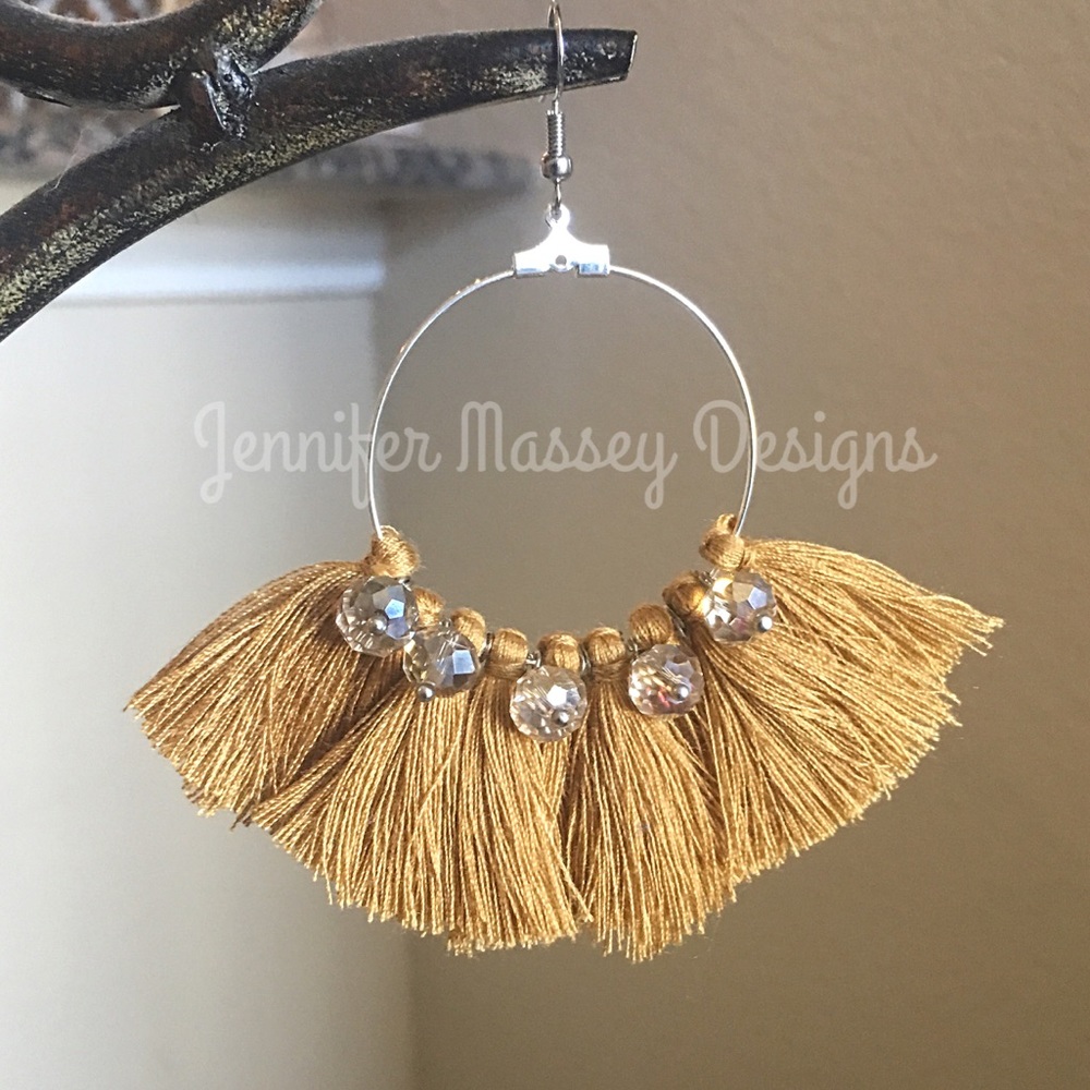 Boho chic tassel earrings